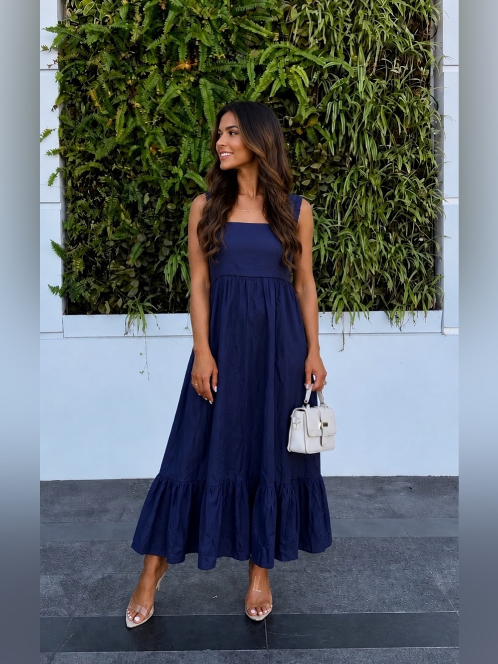 Free People Isabella Maxi Dress Blue Depths